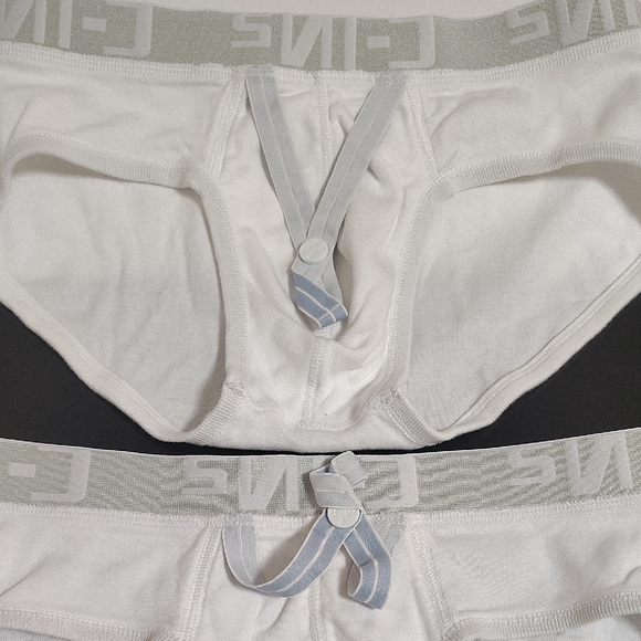 C-IN2 Core Men's White Briefs 2 Pairs Sz L - Picture 4 of 7